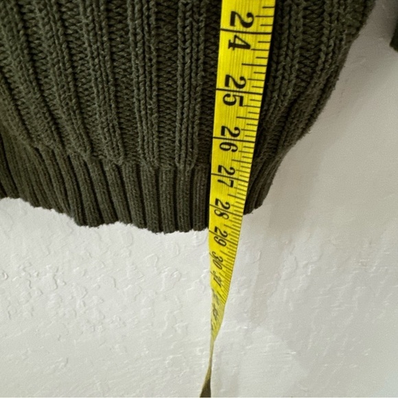 Cabi Aerial Sweater Style 3536 Green Longline Cardigan Sz Small - Picture 6 of 13